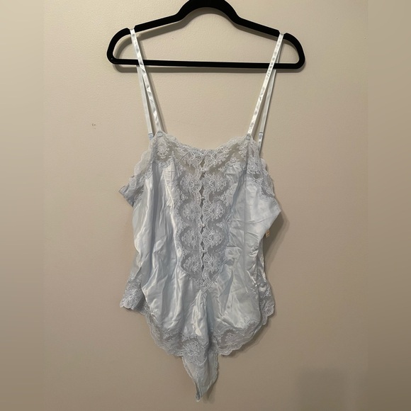 Other - NWT Vintage Deadstock Satin and Lace One Piece